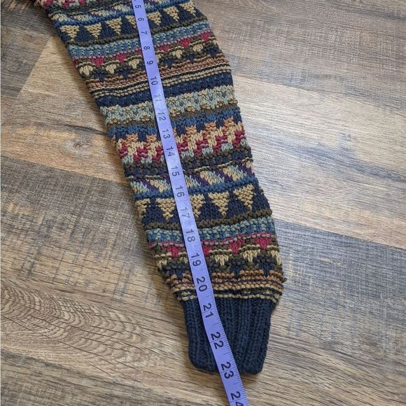 Vintage fisherman's knit cotton sweater  grandpa sweater - Picture 3 of 10